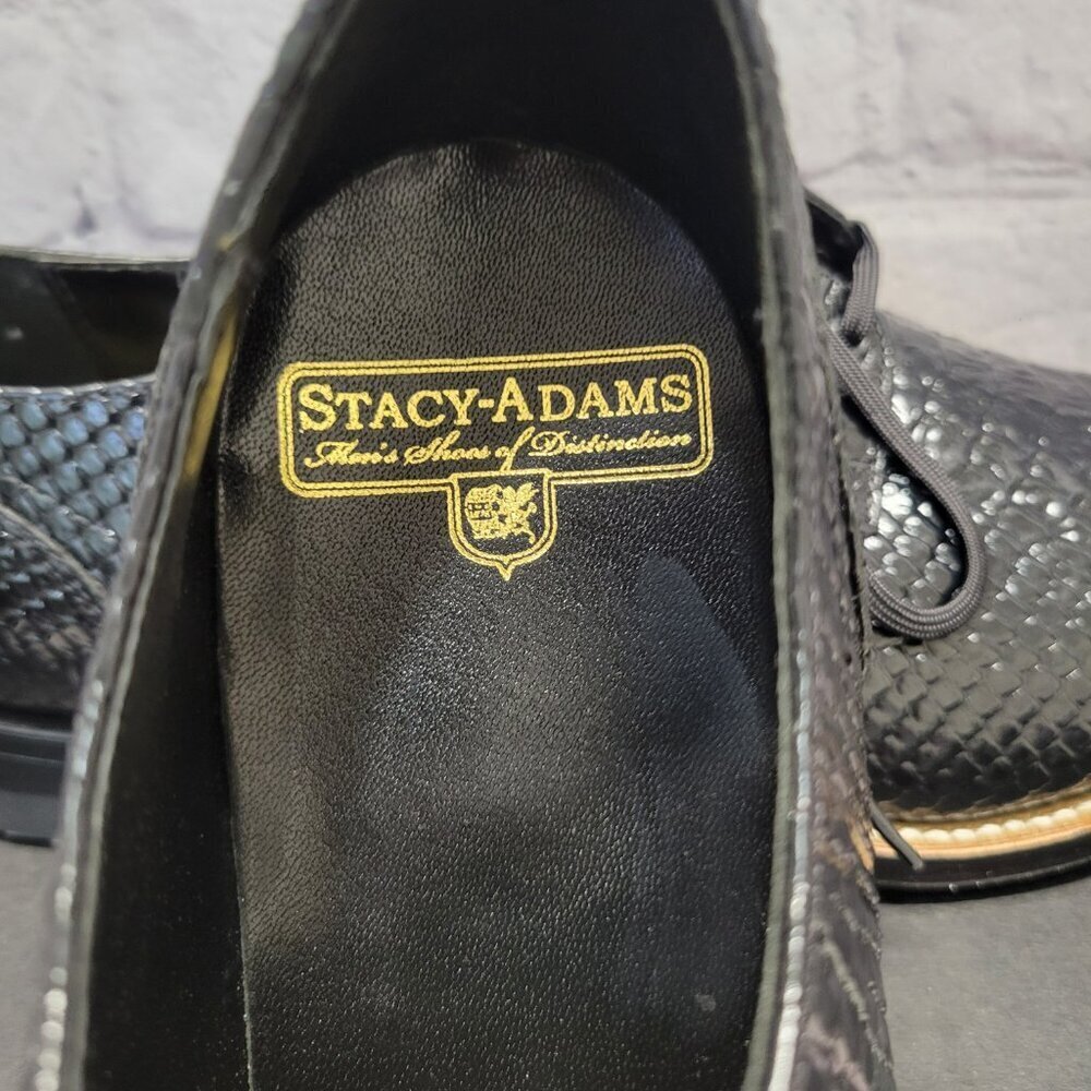 Stacy Adams Madison Anaconda Plain Toe Oxford - Picture 4 of 11